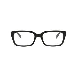 Alexander McQueen Square-Frame Acetate Optical Frames Black Mens